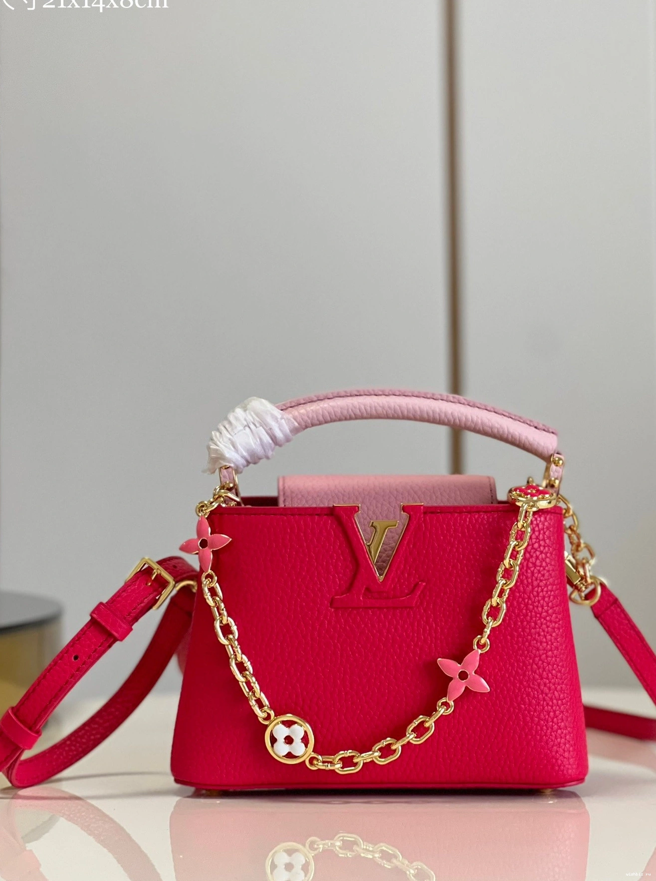 WIS LOUIS CAPUCINES VUITTON MINI 0110